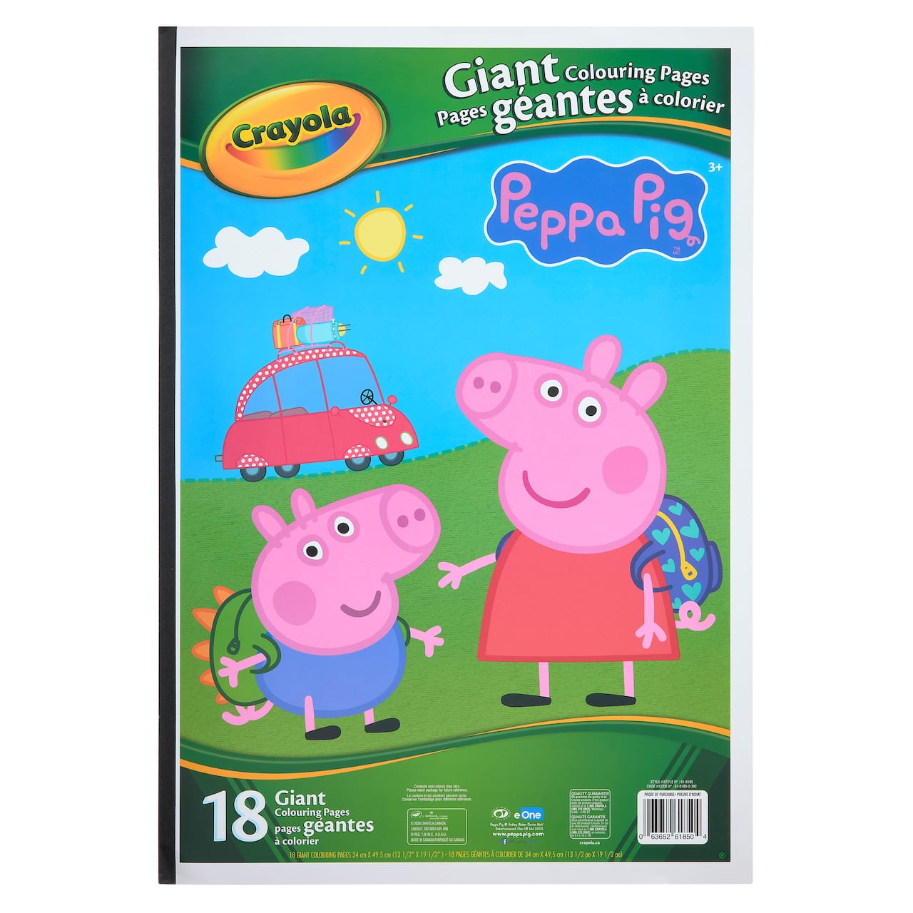 Crayola® Giant Colouring Pages, Peppa Peg